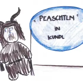 Peaschtln in Kundl (Ein Bilderbuch) 